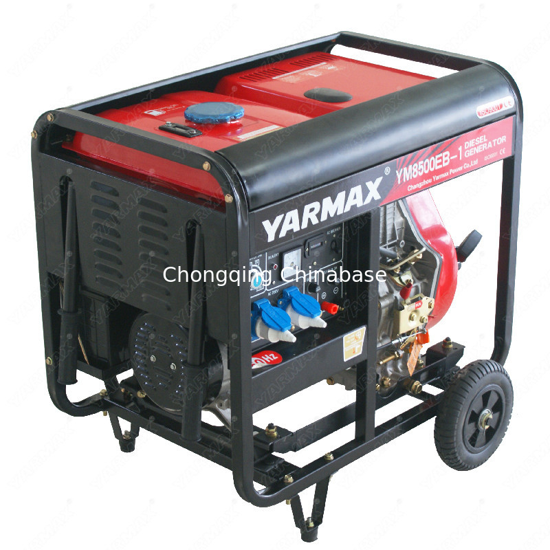 Generator Pengelasan Diesel 50-180A Dengan AVR YM8700 5.5KW 25A 25-30V