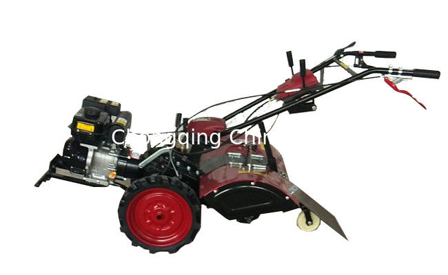 Blade Type Bensin 4.0KW Mini Tiller Cultivator Dengan Poros Ganda