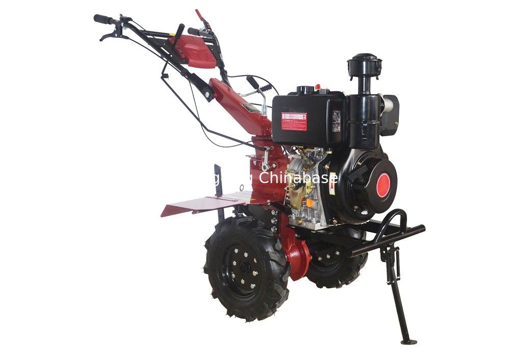 Hand Start 0.3m / S Power Weeder Cultivator 6.3KW Mesin Anakan Pertanian
